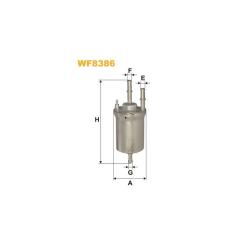 Фильтр топливный Wixfiltron WF8386 Фото