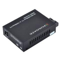Медиаконвертер FoxGate EC-Q-1G-1SM-1310nm-20 Фото 1
