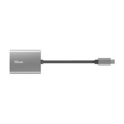 Считыватель флеш-карт Trust DALYX FAST USB-C ALUMINIUM Фото 1