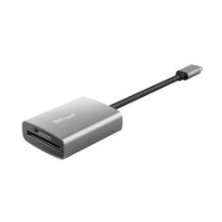 Считыватель флеш-карт Trust DALYX FAST USB-C ALUMINIUM Фото 2