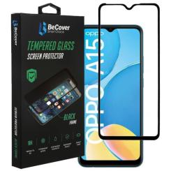 Стекло защитное BeCover OPPO A15 / A16 / A54s / A55 5G Black Фото 2