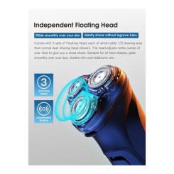 Электробритва Xiaomi Enchen BlackStone 3D Black Фото 2