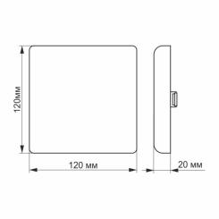 Светильник Videx LED 15W 4100K Фото 2