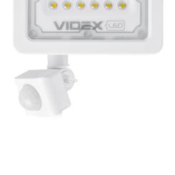 Прожектор Videx LED 10W 5000K с датчиком движения Фото 2
