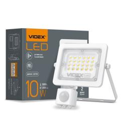 Прожектор Videx LED 10W 5000K с датчиком движения Фото 4