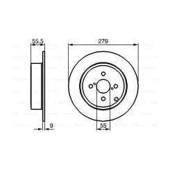 Тормозной диск Bosch 0 986 479 149 Фото 4