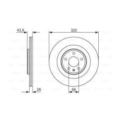 Тормозной диск Bosch 0 986 479 552 Фото 4