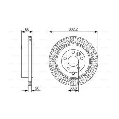 Тормозной диск Bosch 0 986 479 U44 Фото