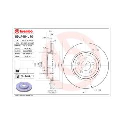 Тормозной диск Brembo 09.A404.11 Фото