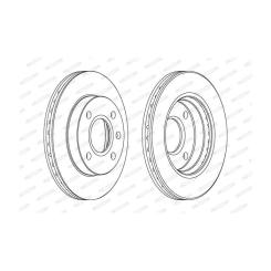 Тормозной диск FERODO DDF766 Фото