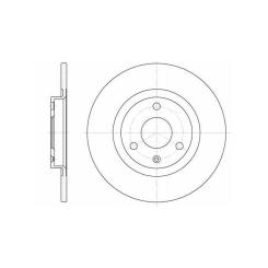 Тормозной диск LPR C1221P Фото