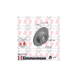 Тормозной диск ZIMMERMANN 100.1217.20 Фото