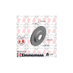 Тормозной диск ZIMMERMANN 100.1244.20 Фото