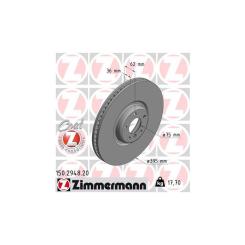 Тормозной диск ZIMMERMANN 150.2948.20 Фото