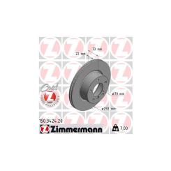 Тормозной диск ZIMMERMANN 150.3424.20 Фото