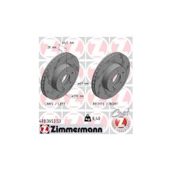 Тормозной диск ZIMMERMANN 400.3653.53 Фото