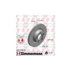 Тормозной диск ZIMMERMANN 460.1586.20 Фото
