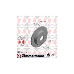 Тормозной диск ZIMMERMANN 590.2801.20 Фото