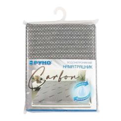 Наматрасник Руно Водонепроникний на гумці Carbon 90х200 см Фото 7