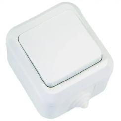 Переключатель MAKEL IP44белая Фото