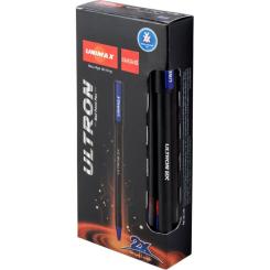 Ручка шариковая Unimax Ultron 2X 0.7 мм Черная Фото 1