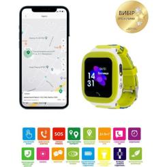 Смарт-часы Amigo GO004 Splashproof Camera+LED Green Фото 6