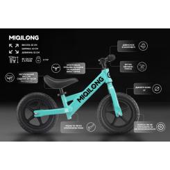 Беговел Miqilong HP Бирюзовый Фото 8