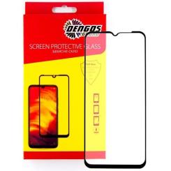 Стекло защитное Dengos Full Glue для Samsung A03s (black) Фото