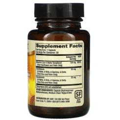 Витамин Dr. Mercola Витамин E, Vitamin E, 30 капсул Фото 1