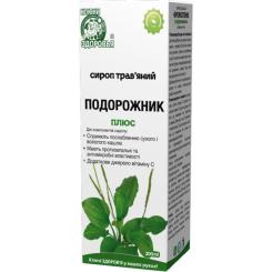 Травы Ключі здоров'я Фитосироп подорожник плюс травяной 200мл Фото