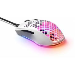 Мышка SteelSeries Aerox 3 White Фото 1