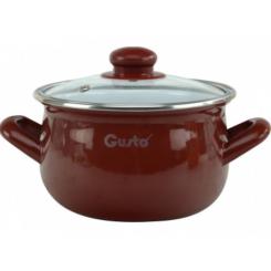 Кастрюля Gusto GT-T-122-R Red 22 см 5,1 л Фото