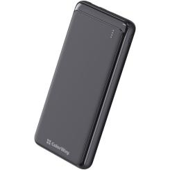 Батарея универсальная ColorWay 10 000 mAh Slim (USB QC3.0 + USB-C Power Delivery Фото