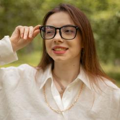 Очки компьютерные AirOn EYE CARE чорні Фото 8