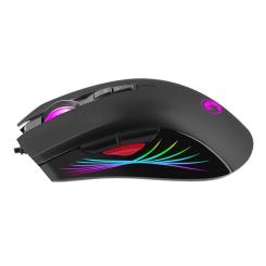 Мышка Marvo M519 RGB-LED USB Black Фото 3