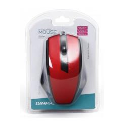 Мышка Omega OM-08 USB Red Фото 4