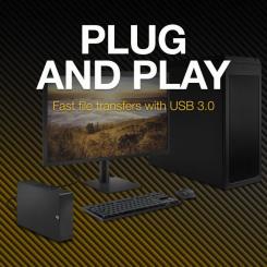 Внешний жесткий диск Seagate 3.5" 8TB Expansion Desktop Фото 8
