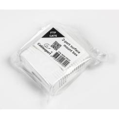 Компьютерная розетка Cablexpert RJ45x2 FTP, cat.6 Фото 3