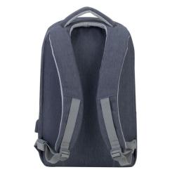 Рюкзак для ноутбука RivaCase 15.6" 7562 dark grey anti-theft Фото 5