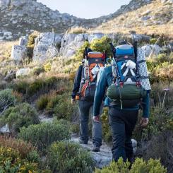 Рюкзак туристический Naturehike NH70B070-B 70+5 л Blue Фото 8