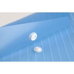 Папка - конверт Comix А4, прозора зелена Фото 2