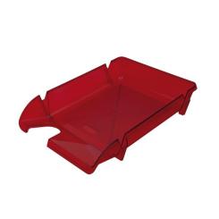 Лоток для бумаг Арника горизонтальный КОМПАКТ, красный Фото