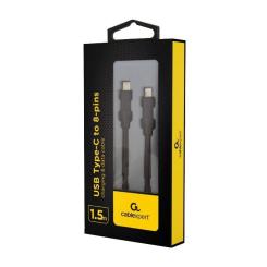 Дата кабель Cablexpert USB-C to Lightning 1.5m Фото 1