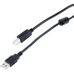 Кабель для принтера ProfCable USB 2.0 AM/BM 1.5m black Фото 3