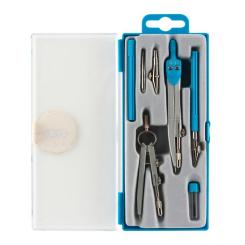 Готовальня ZiBi BASIS 7 предметов, голубой, KIDS Line Фото 1