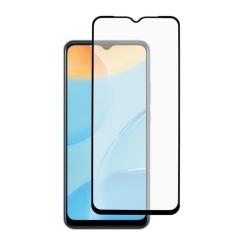 Стекло защитное Dengos Full Glue Oppo A16 (black) Фото 1