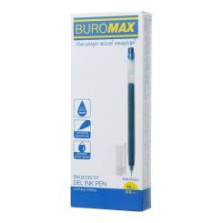 Ручка гелевая Buromax MAXIMA, синие чернила Фото 1