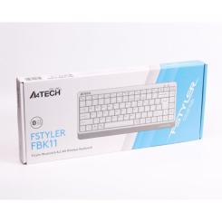 Клавиатура A4Tech FBK11 Wireless White Фото 4