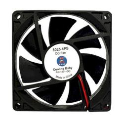Кулер для корпуса Cooling Baby 8025 4PS Фото