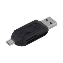 Считыватель флеш-карт ST-Lab U-375 black Фото 1
